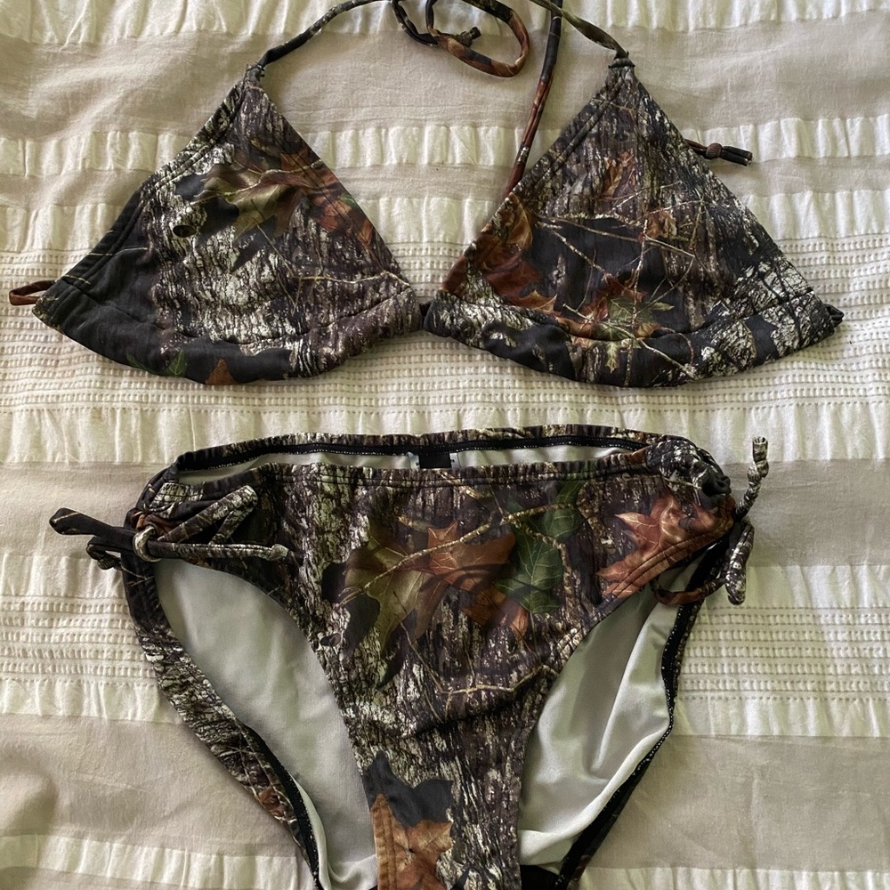 Camo bathing suit